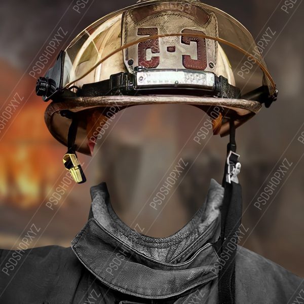 Pet Portrait Template Firefighters