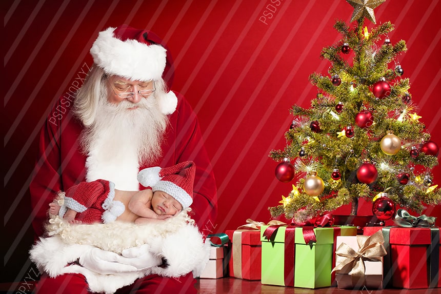 Santa Claus Background Newborn